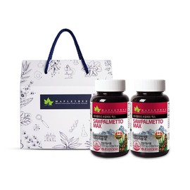 Maple Tree [메이플트리 선물세트 8호] 쏘팔메토 90캡슐x2병_6개월분[f20181008005] [Maple Tree Gift Set No. 8] Saw Palmetto 90 Capsules x 2 Bottles_6 Months Supply[f20181008005]
