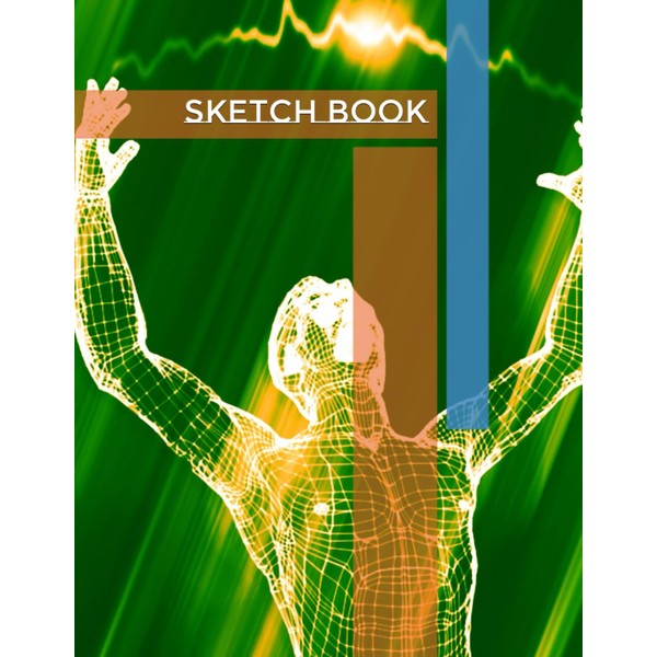 Sketchbook Journal. Large Format 8.5x11. 120 Pages. Notebook for Drawing,
