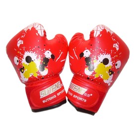 Kids Boxing Gloves 1 Pair Junior PU Leather Training Gloves for Age 2 to 11 Years Old Boys Girls Fighting Gloves for Punching Bag,Kickboxing