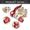 YCY Car Battery Terminal Connector Clamp 2Pcs Quick Release Adjust