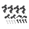 Lemfema 4 Pack 1/4'' Reptile Mister Nozzles, Reptile Fine Mist