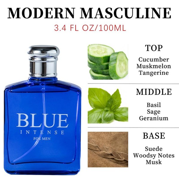 3-Piece Set,Men's Eau De Toilette Spray, Long-Lasting Perfume,Cologne Masculine Fragrance,