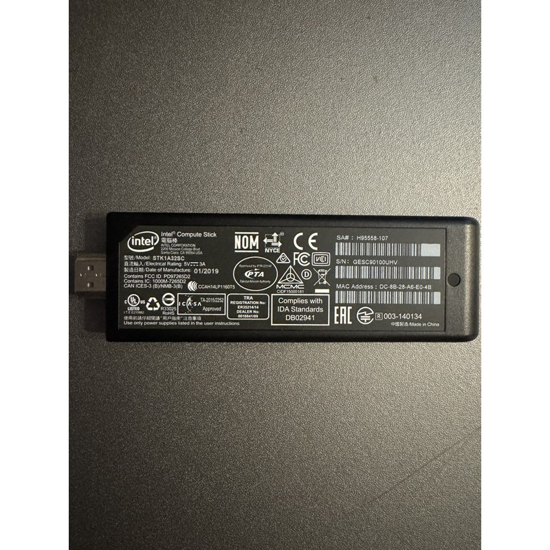 Intel Compute Stick STK1A32SC/STK1