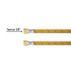 Foset FGA-50V, Manguera flexible de 500cm para gas, trenzado con