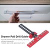 Cabinet Hardware Jig Aluminum Alloy Drawer Pull Drill Guide Adjustable