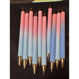 Glitter pen, refillable, multiple colors:_7