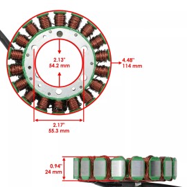 For Yamaha Stator & Gasket & Regulator for Yamaha Virago 750 XV750 1988-1996