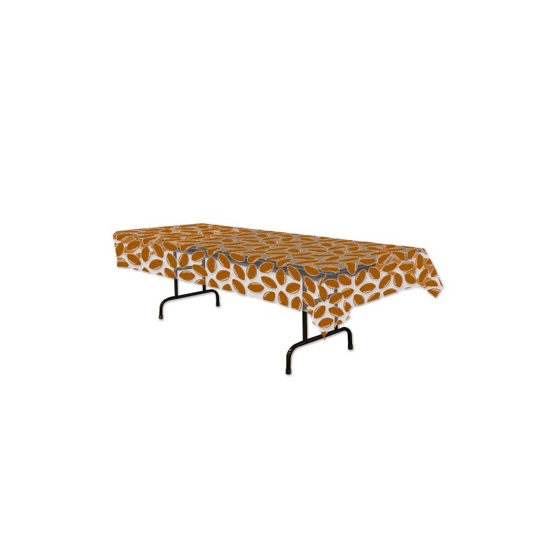 Beistle Football Tablecover 54 inch x 108 inch