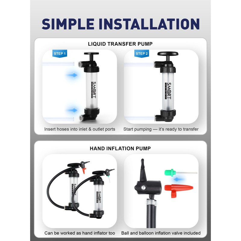 Cordless Fuel Transfer Pump, Gas Siphon Pump for Gasoline, 2026