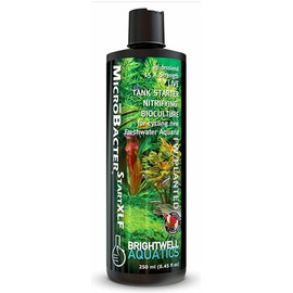 Brightwell Aquatics MicroBacterStart XLF - 15X Concentrated Live Tank Starter for Cycling New Freshwater Aquarium and Establishing Nitrifying Bacteria