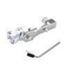 Turbo Sound Whistle Exhaust Pipe Tailpipe Blow-off Valve Aluminum Silver
