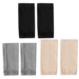 LUYING Tattoo Concealer, Arm Guard, Thin, Cotton, Tightening, Stretchy, Breathable, Cool Touch, Absorbent, Quick Drying, UV Protection, Sun Protection, Unisex (3 Pairs)