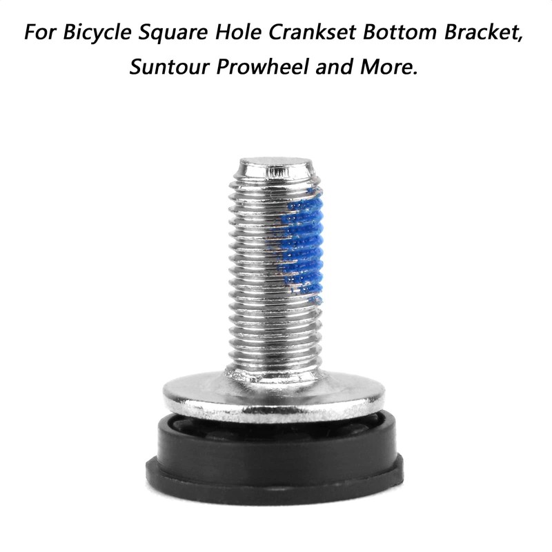 VANICE 8mm Bike Hex Crank arm Fixing Bolt Screw with