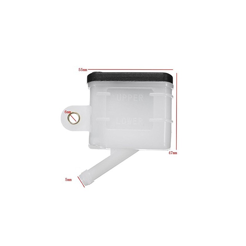 Lefossi Universal Motorcycle Foot Brake Cylinder Master Brake Cylinder Oil