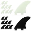 3PCS / 2PCS Surfboard Fin Thrusters Fins Fiberglass Nylon Surf