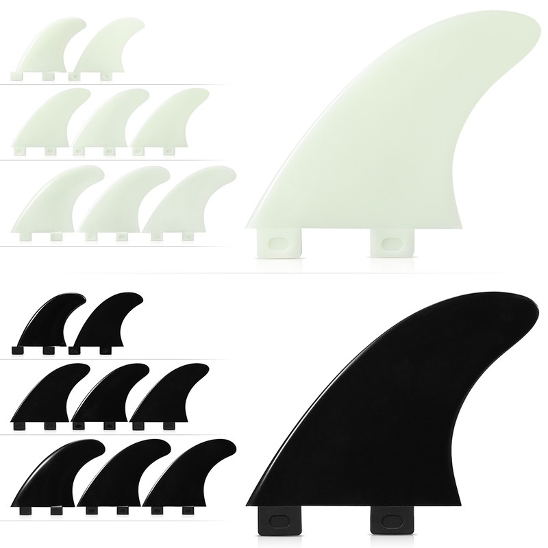 3PCS / 2PCS Surfboard Fin Thrusters Fins Fiberglass Nylon Surf