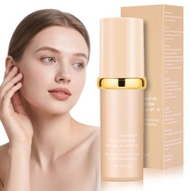 AUYAO 4 in 1 Colour Changing Foundation SPF50 Foundation Liquid Medium Spectrum Foundation, Moisturizer Full Coverage Foundation for Mature Skin, 30ML Liquid Concealer for Long Lasting(Light Color)