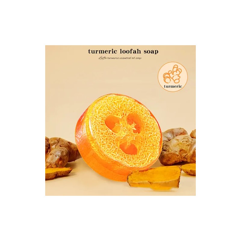 M1h Jabón, Aceite De Lufa, Cúrcuma, Baño, Ácido Kójico,