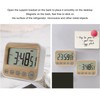 Woodgrain Kitchen Timer, Accurate User Friendly Studying Timer with Learning