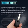 X AUTOHAUX Car Key Case 2 Buttons Remote Control Key