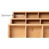 Theodore Vertical Bamboo Tea Organizer – Holds 180 Tea Bags