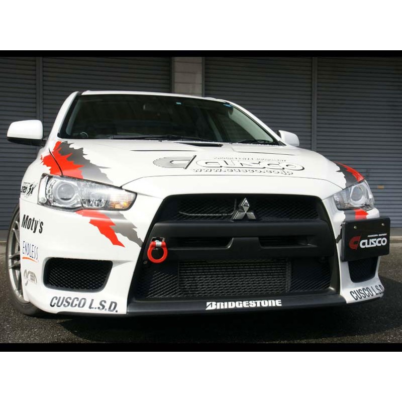 クスコ ( CUSCO ) 牽引フック (可倒式) 三菱 ランサーEvo.X (フロント用) 566-017-F