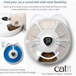 CATIT PIXI SMART 6-MEAL FEEDER