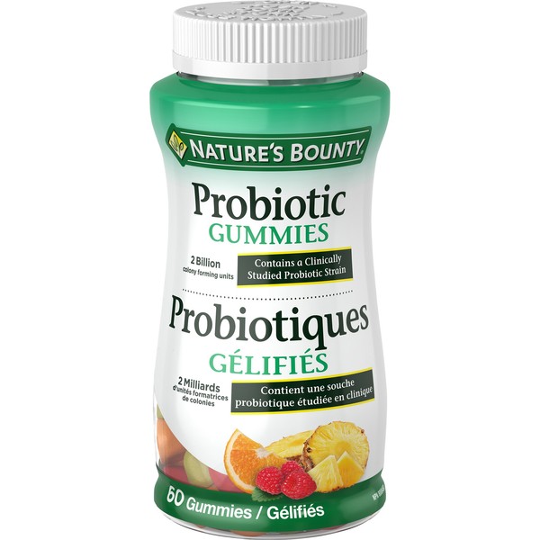 Nature's Bounty Probiotic Gummies 60 Count