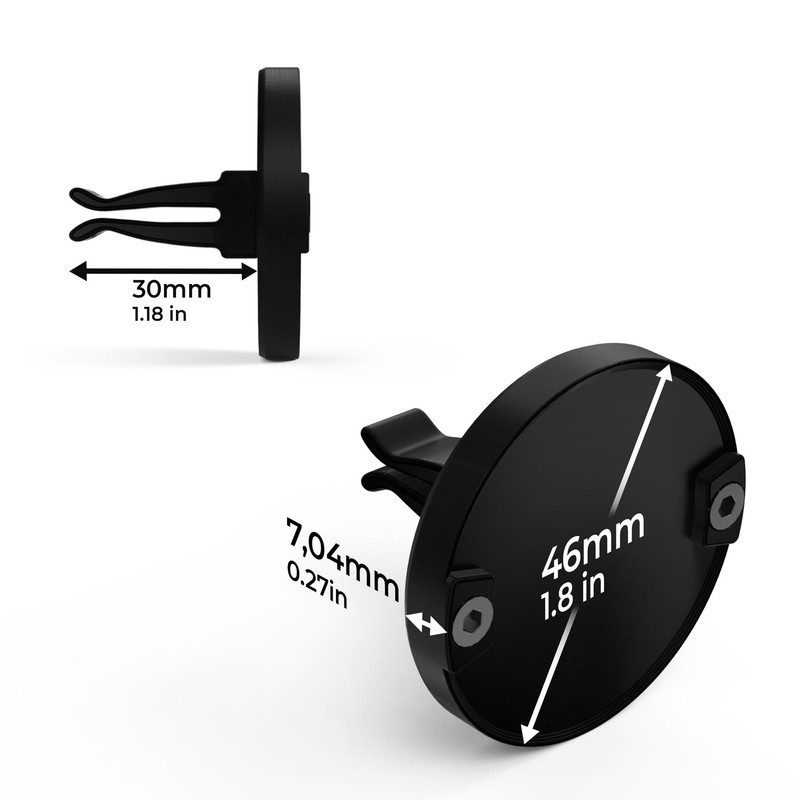 Car Ventilation Grille Holder for OOONO NO2 Co-Driver NO.2 Magnetic