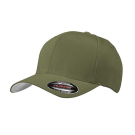 TOP HEADWEAR Flex Fit Baseball Cap - Olive Drab/Green - Small/Medium