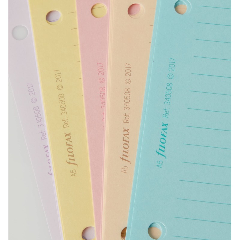 Filofax A5 Organiser Essentials Accessories Inserts Refill Replacement Pack