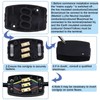 Cerolopy 2Pcs 3 Terminal Electrical Cable Junction Box 13amp 250v