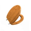 Toilet Seat, Solid Wood, Bamboo, High Gloss Finis, PIKLiDS (Elongated)