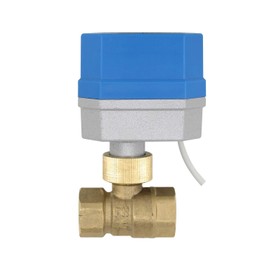 OemClima Two-Way Valve 230 V Motor Ball Valve 230 V 2 Way Ball Valve Electric 1/2 3/4 1 1-1/4 1-1/2 2 Inch (DN15-1/2 Inch)