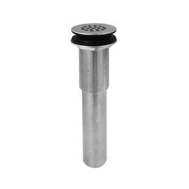 Keeney Universal Open Grid Bathroom Sink Drain without Overflow, Polished Chrome