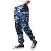BACKBONE Mens Fashion Bright Camouflage Cargo Pants Military Combat Style