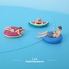 3pcs Pool Queue Models 1:64 Scale for Macro Photography