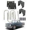 munirater Rear Axle Flip Kit 5 Inch Drop Replacement for 1973-1987 C1500 C10 C15 Pickup 1/2 Ton Truck