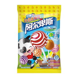 Shanghai Specialty: Bufandi Alps or Alpenliebe Lollipop Hard Candy 120g/4.2oz (Mixed Flavor)