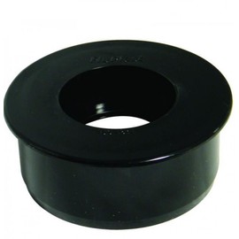 FLOPLAST 110mm Waste Pipe 110x50 Reducer - Black