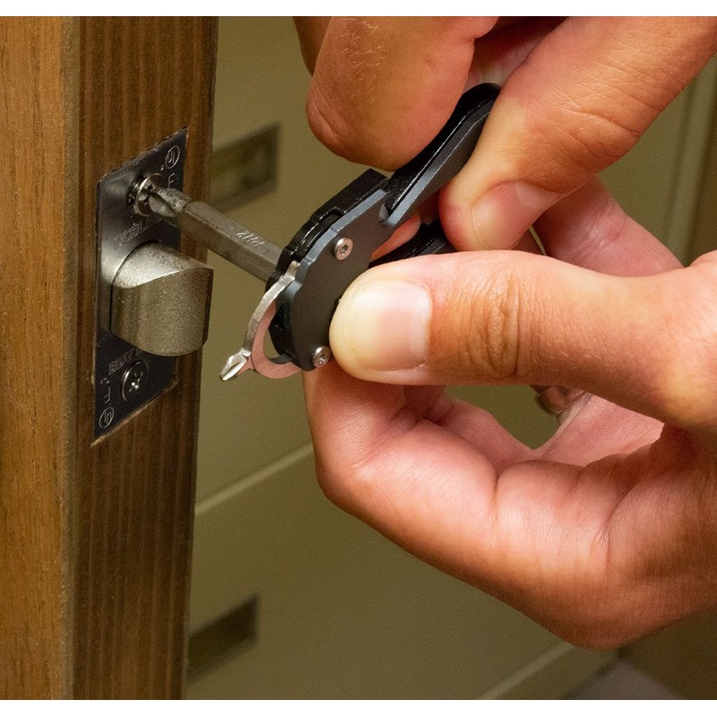 Utility Series 17606 9-in-1 Matte Black Key Tool, 1 Pack