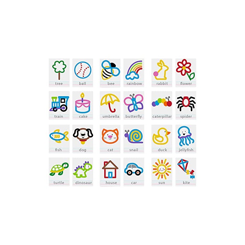 Make an Object Dry Erase Cards - 24 Pieces