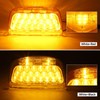 Partsam 2Pcs Amber 31 LED Headlight Turn Signal Front Park