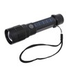 LED Flashlight Zoomable 3 Light Modes USB Or Solar Charge