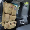 Jimikay Tactical Car Seat Back Organizer Hanger Bag with 5