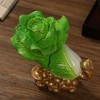 Lucky Cabbage Crafts Chinese Bai Cai Ornament Resin Feng Shui