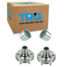 TRQ Rear Wheel Bearing & Hub Kit Compatible with 1998-2008 Subaru Forester 1993-2007 Impreza