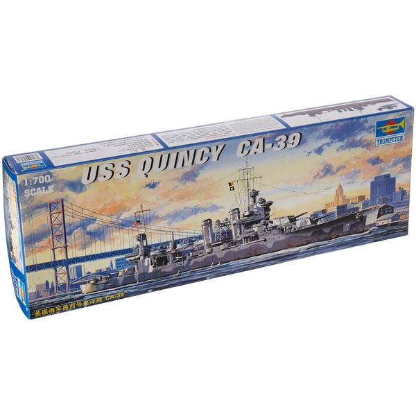 Trumpeter 1/700 USS Quincy CA39 New Orleans Class Heavy Cruiser Model Kit