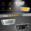 HERCOO Side Marker Turn Signal Lights LED Position light Compatible