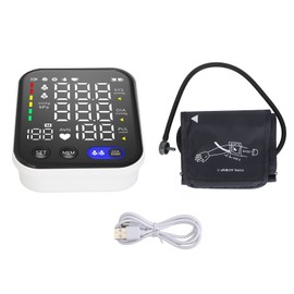 Intelligent Blood Pressure Monitor Upper Arm Type English Voice Broadcast Blood Pressure Measuring Machine